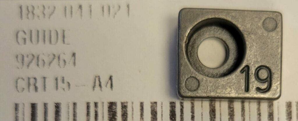 Strap Guide Rear 19mm 1832.041.021 Strap Guide Rear 19mm – Grant Packaging, LLC.