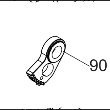 1832.039.199 Toothed Lever