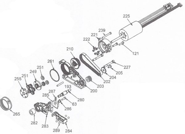 Signode Plastic Strapping Tool Parts BXT4-13, BXT4-16, BXT4-19 Exploded View 6