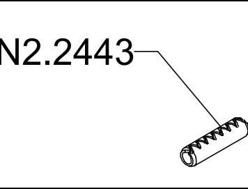 N2.2443 DOWEL PIN