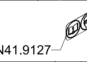 N41.9127 ADHESIVE LABEL